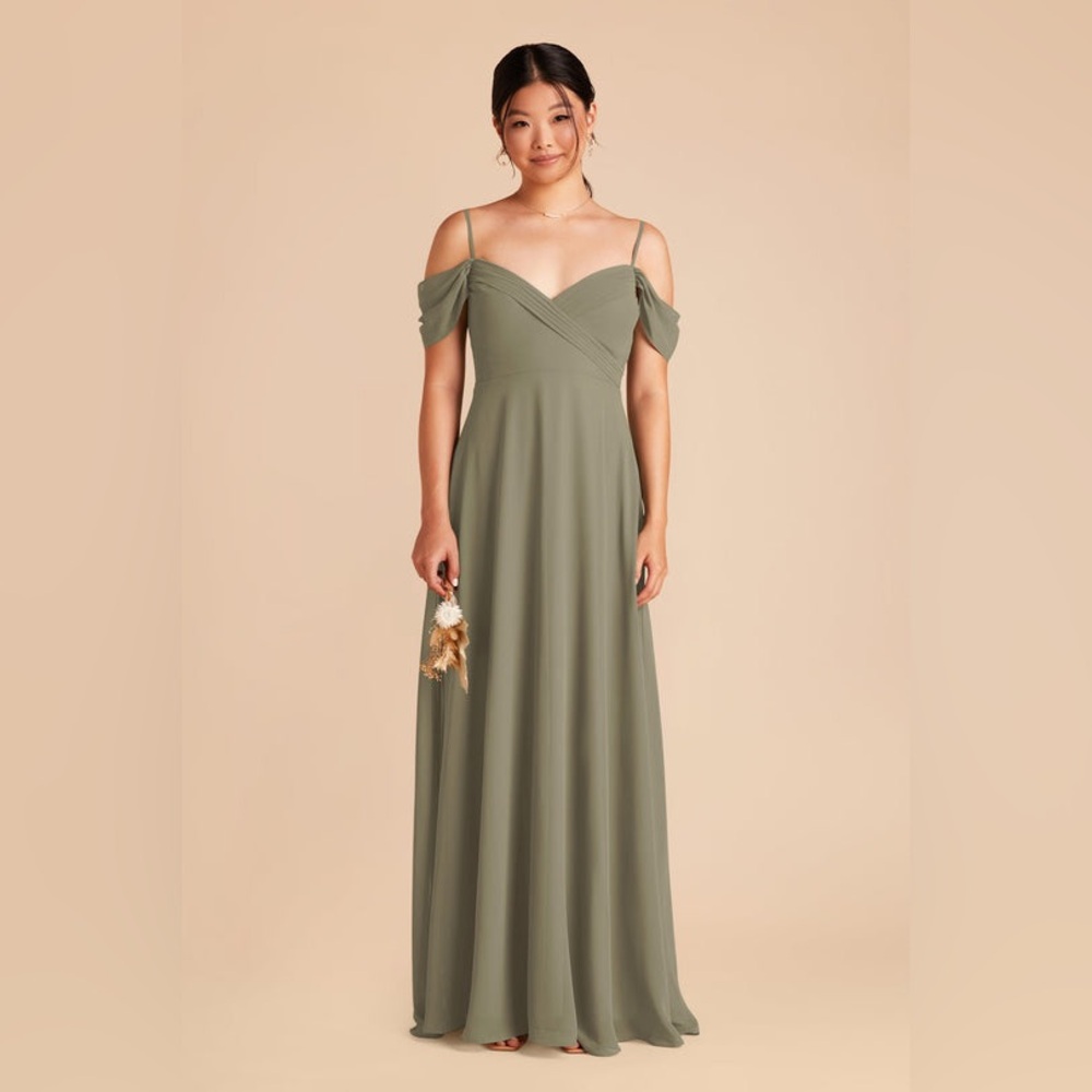 Birdy Grey chiffon bridesmaid dress